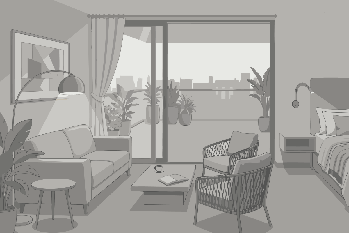 Studio Deluxe Có Giường Cỡ King
